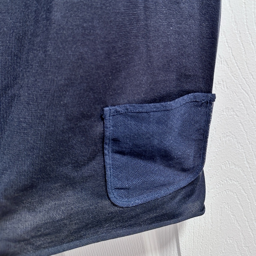 Ports 1961 Wool Mesh blend tank with pockets - Picture 2 of 5